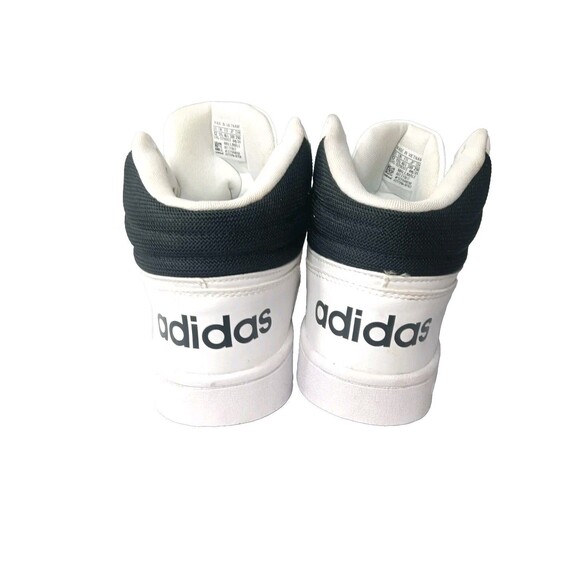 adidas Hoops 2.0 Men\'s Shoes Size 12 Mid White Black FY8617 Release Yr 2021 main image 7